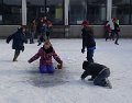 Sneeuwpret op het Vriendenplein